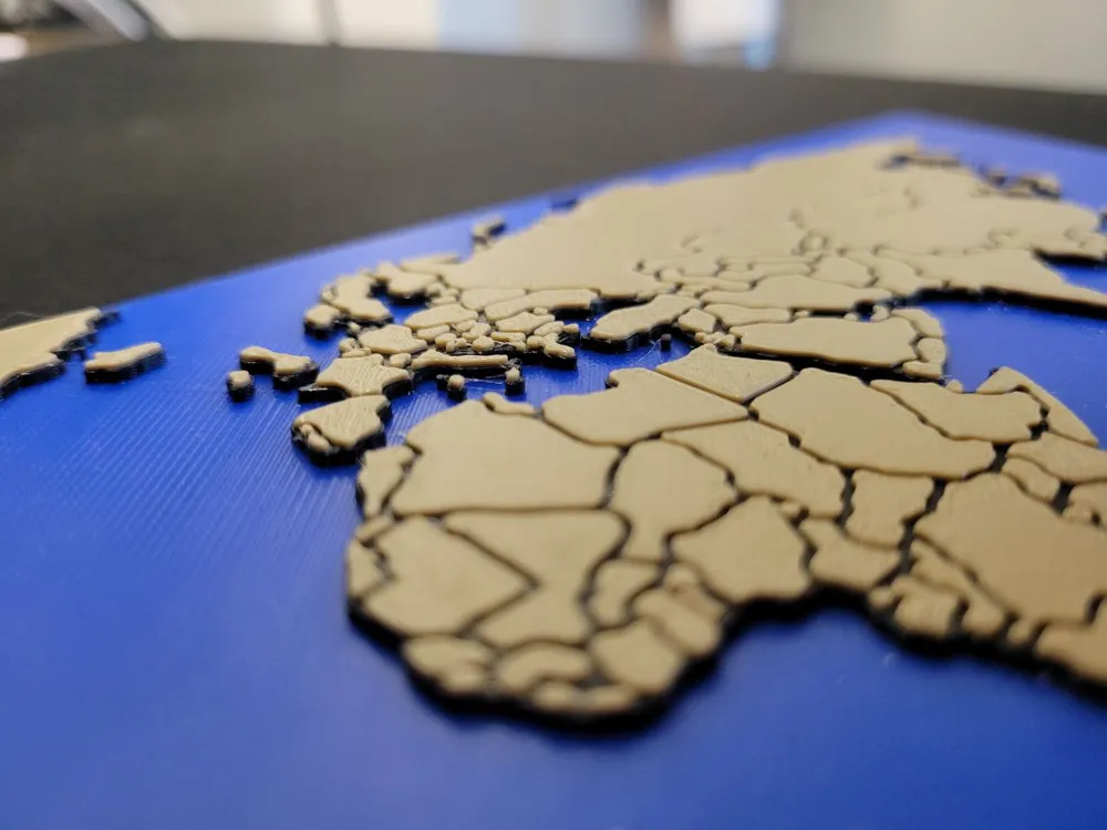 All Countries on Map
