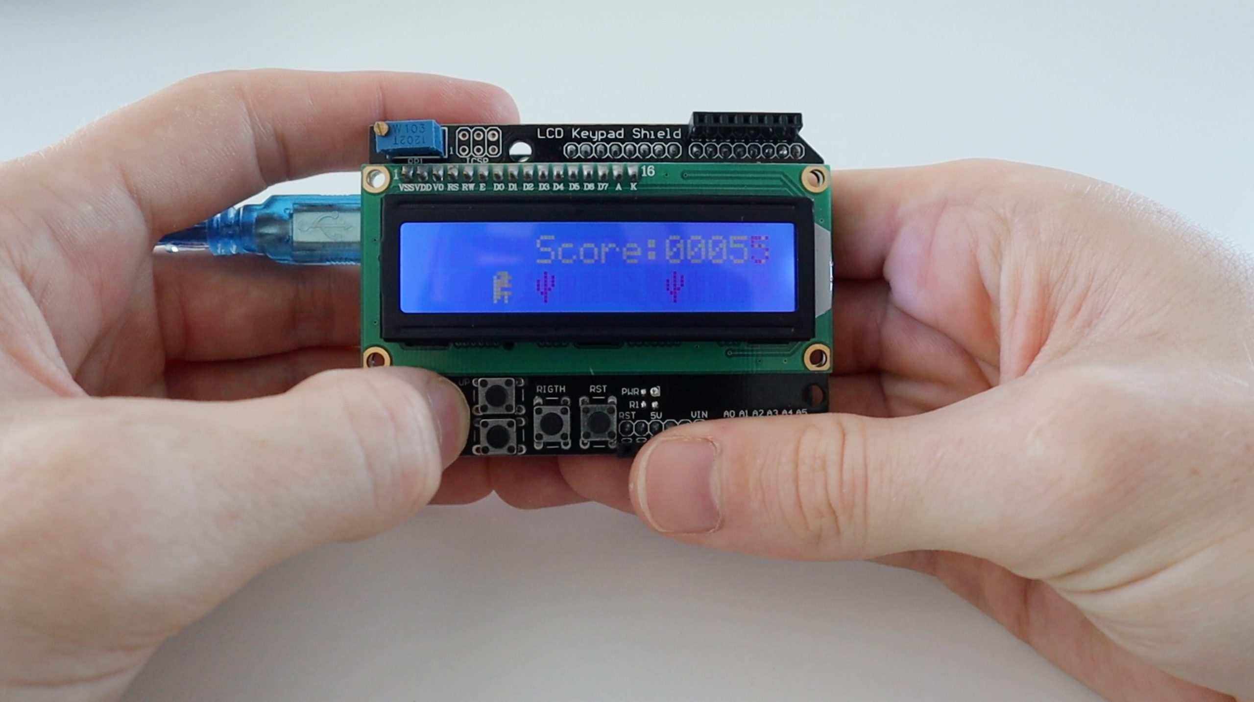 Dino Game Using Arduino